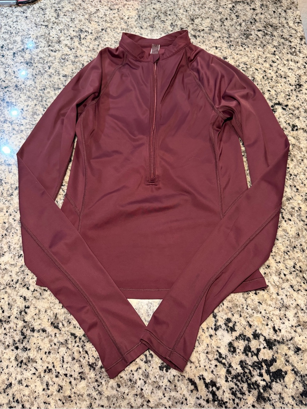 NikeSKIMS Shine Women's Long Sleeve Half-Zip Top
